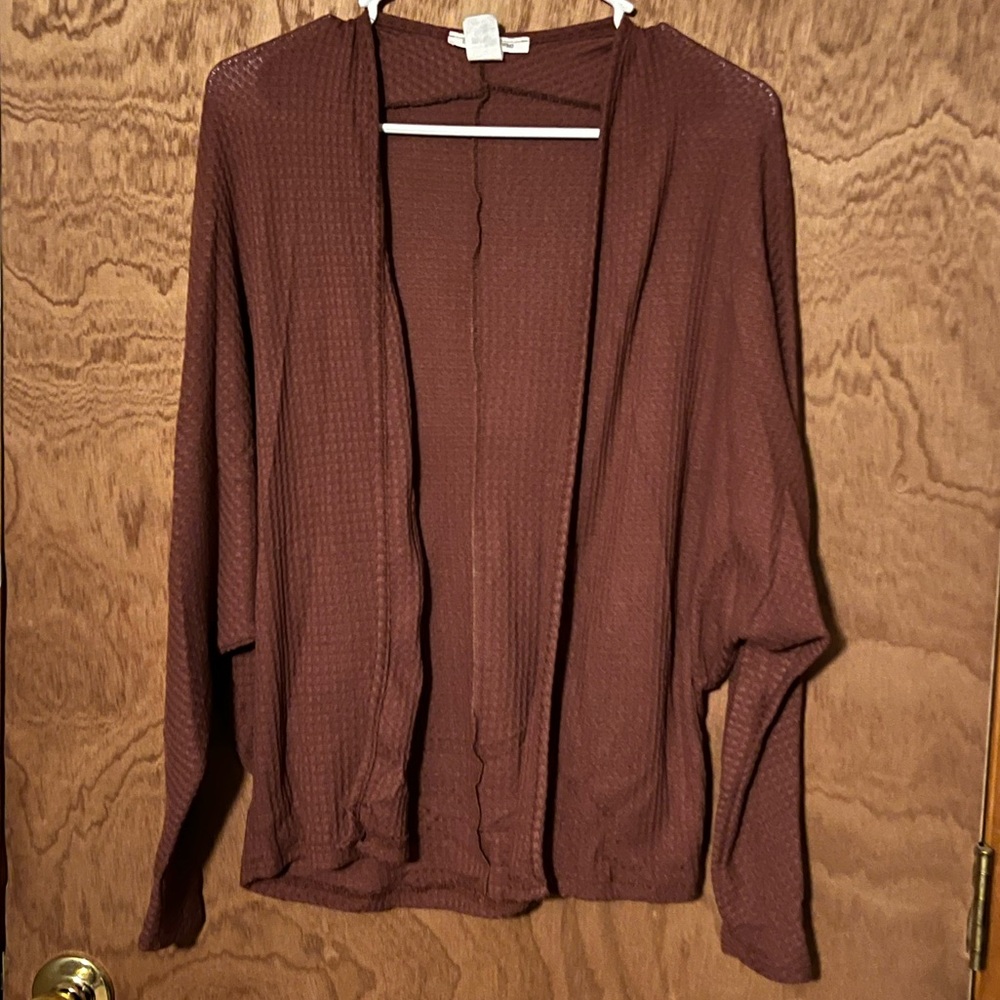 Paper crane cardigan